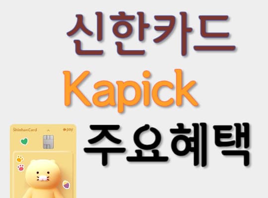 신한카드 Kapick